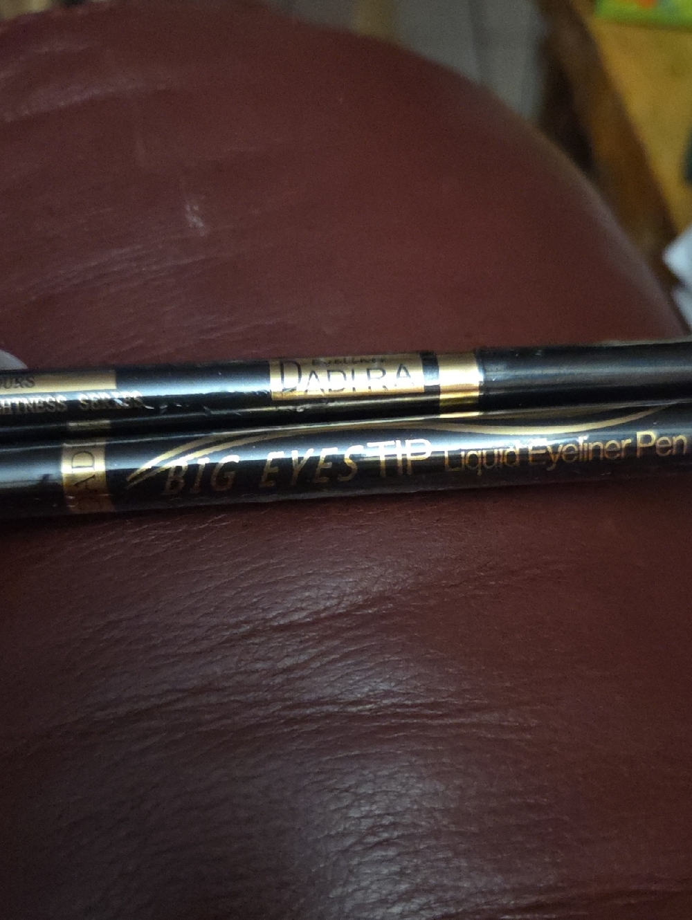 Big Eyes Tip Liquid Eyeliner Pen - Black And Purple NWOT